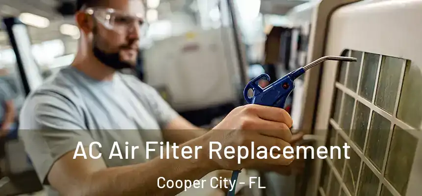 AC Air Filter Replacement Cooper City - FL