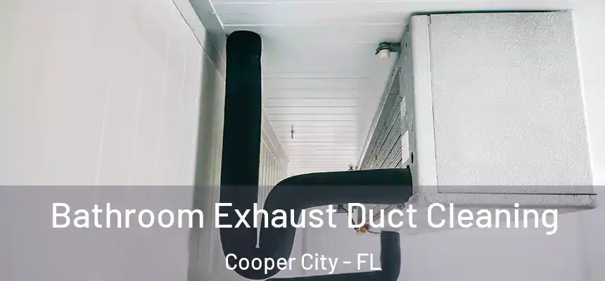 Bathroom Exhaust Duct Cleaning Cooper City - FL