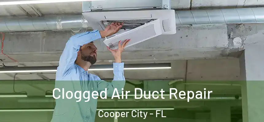 Clogged Air Duct Repair Cooper City - FL