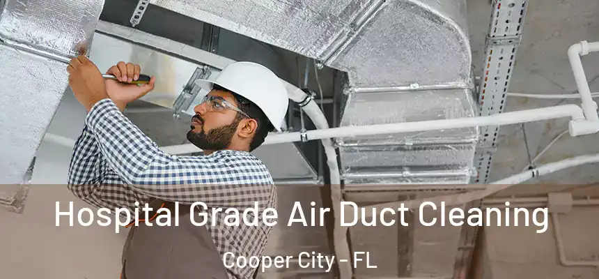 Hospital Grade Air Duct Cleaning Cooper City - FL