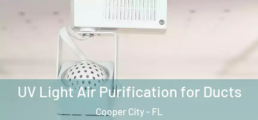 UV Light Air Purification for Ducts Cooper City - FL